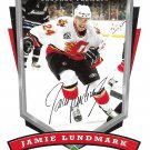 Jamie Lundmark 2006-07 Upper Deck MVP #43 Calgary Flames Hockey Card