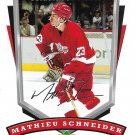 Mathieu Schneider 2006-07 Upper Deck MVP #110 Detroit Red Wings Hockey Card