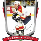 Stephen Weiss 2006-07 Upper Deck MVP #124 Florida Panthers Hockey Card