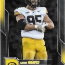 Aaron Graves 2025 Bowman Chrome University #45 Iowa Hawkeyes Football Card