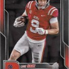 Luke Hasz 2025 Bowman Chrome University #61 Ole Miss Rebels Football Card