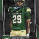 Justin Marshall 2025 Bowman Chrome University #135 Colorado State Rams Football Card
