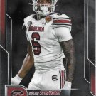 Dylan Stewart 2025 Bowman Chrome University #124 South Carolina Gamecocks Football Card