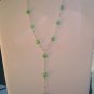 Peridot Y Necklace