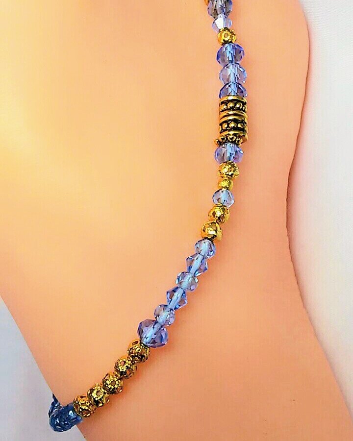 Bella Blue Princess Anklet