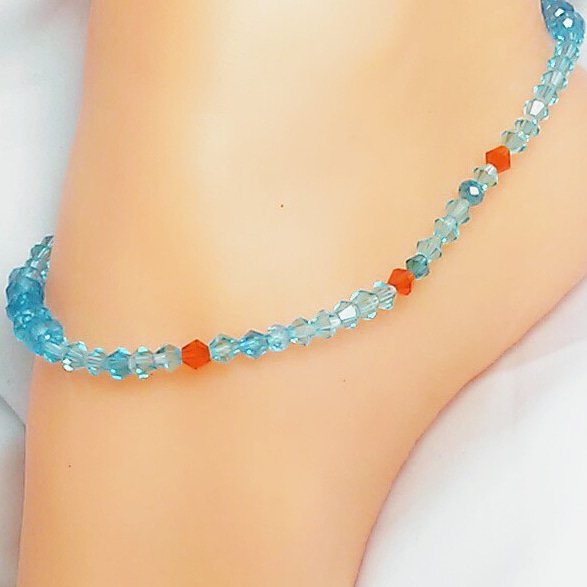 Fire & Ice Stackable Anklet