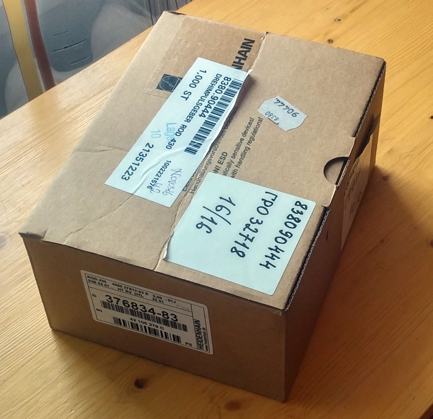 NEW! HEIDENHAIN ROD 430 4000 27S12-03 376834-83 Rotary Encoder SIG ...