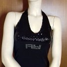 ARTIGLI WOMEN TOP T-SHIRT BYSTIER CORSET SIZE (S) BLACK OFFICIAL T-SHIRT NWT