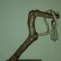 Stunning Handmade Driftwood lamp with rope. Home decor. Office Decor