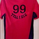 Kariban Mens Short Sleeve Baseball T-Shirt Size(S) Color:Red & Black K340