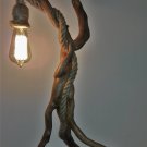 Table lamp, Handmade Stunning Unique Driftwood Table Lamp, Driftwood Base