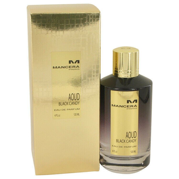 Mancera Aoud Black Candy by Mancera Eau De Parfum Spray (Unisex) 4 oz