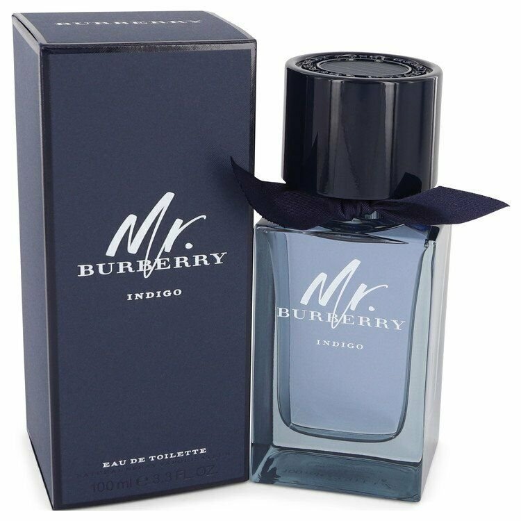 Mr Burberry Indigo by Burberry Eau De Toilette Spray 3.3 oz