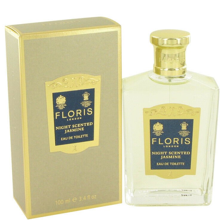 Floris Night Scented Jasmine by Floris Eau De Toilette Spray 3.4 oz