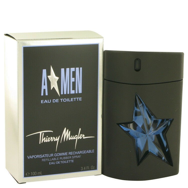 ANGEL by Thierry Mugler Eau De Toilette Spray Refillable (Rubber) 3.4 oz