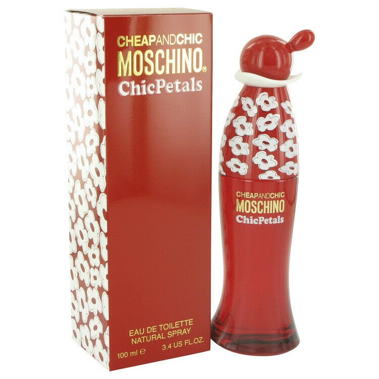 Cheap & Chic Petals by Moschino Eau De Toilette Spray 3.4 oz