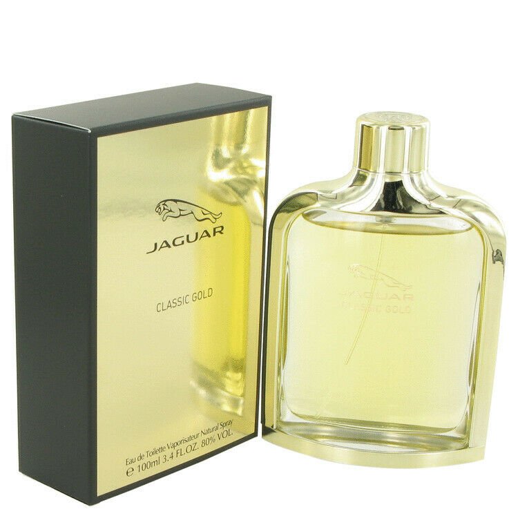 Jaguar Classic Gold by Jaguar Eau De Toilette Spray 3.4 oz