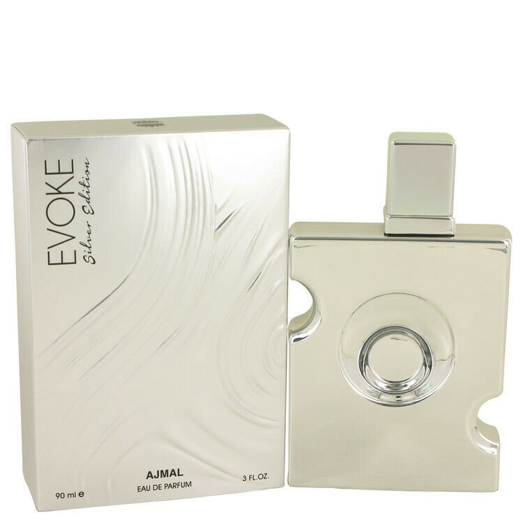 Evoke Silver Edition by Ajmal Eau De Parfum Spray 3 oz