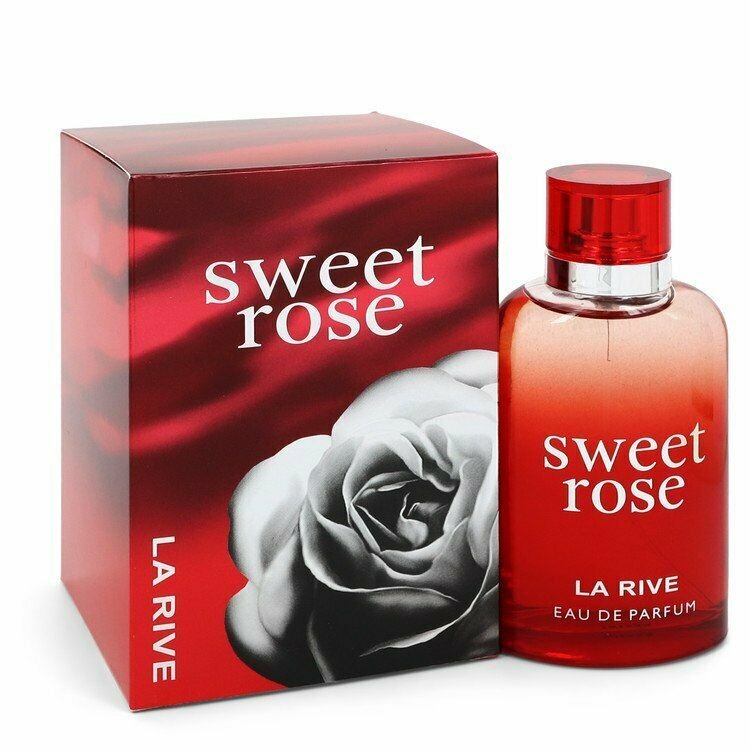 La Rive Sweet Rose by La Rive Eau De Parfum Spray 3 oz