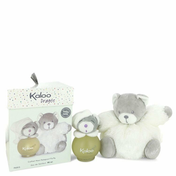 Kaloo Dragee by Kaloo Eau De Senteur Spray (Alcohol Free) + Free Fluffy Bear 3.2
