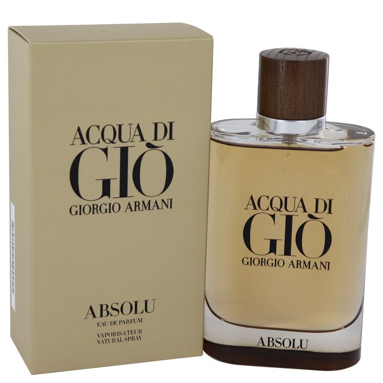 Acqua Di Gio Absolu by Giorgio Armani Eau De Parfum Spray 4.2 oz
