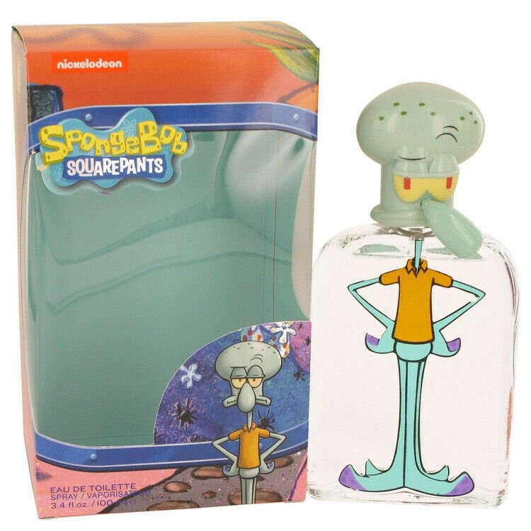 Spongebob Squarepants Squidward by Nickelodeon Eau De Toilette Spray 3.4 oz