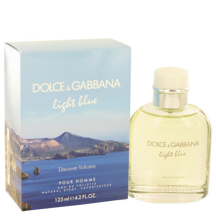 Light Blue Discover Vulcano by Dolce & Gabbana Eau De Toilette Spray 4.2 oz