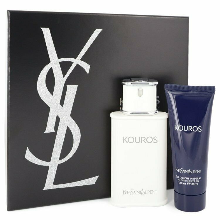 KOUROS by Yves Saint Laurent Gift Set -- 3.3 oz Eau De Toilette Spray + 3.3 oz S