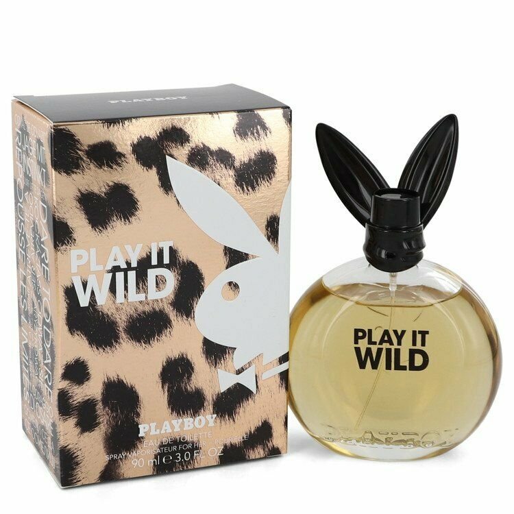 Playboy Play It Wild by Playboy Eau De Toilette Spray 3 oz