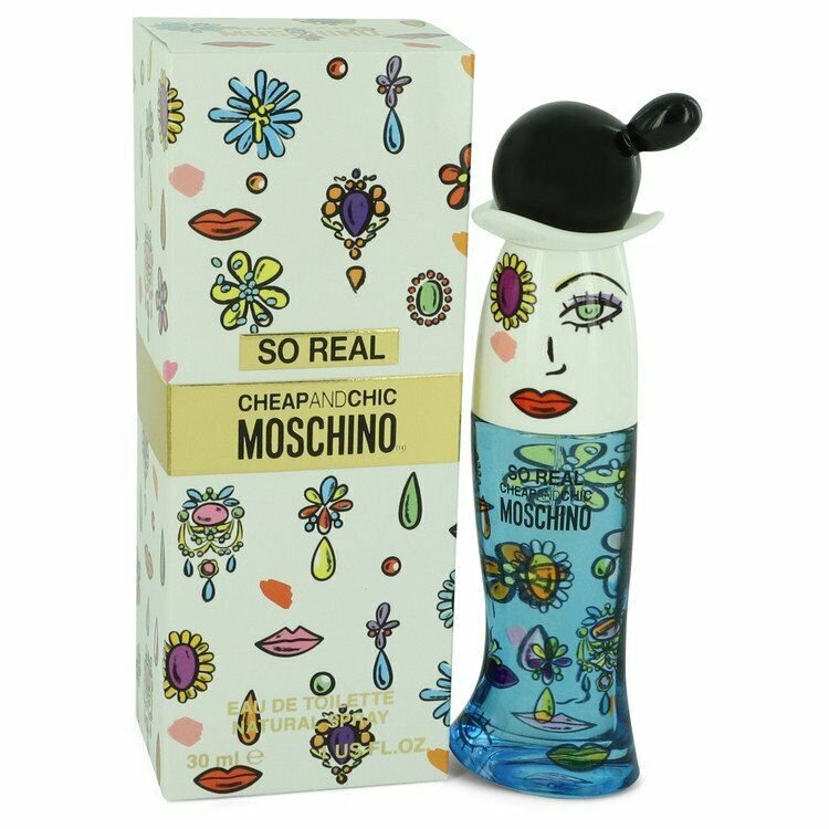 Cheap & Chic So Real by Moschino Eau De Toilette Spray 1 oz