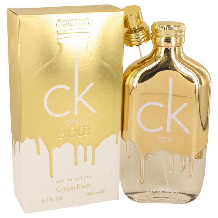 CK One Gold by Calvin Klein Eau De Toilette Spray (Unisex) 6.7 oz