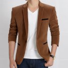 Solid Color Slim Fit Causal Men Single Button Blazers Traje De Hombre Solid Color Slim Fit Causal Men Single Button Blazers Traje De Hombre