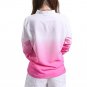 Button Down Deep V Gradient Color Slim Fit Casual Women Long Sleeve Shirt Blouse
