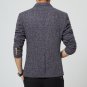 Solid Color Single Button Slim Fit Casual Men Blazers Fashion Coat Jacket