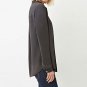 Women Long Sleeve OL Career Blouse Slim Single Breasted Buttons Shirts Tops