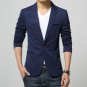 Slim Fit Casual Mens Single Button Blazers Coats Costume Homme