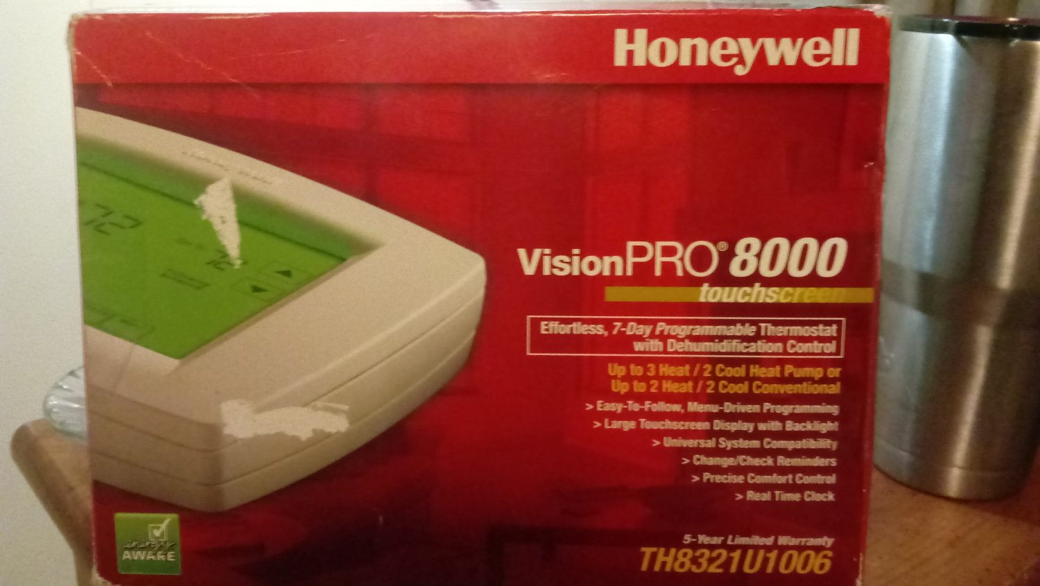 Honeywell VisionPro 8000