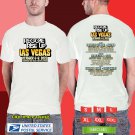 2023 LIVE REGGAE RISE UP LAS VEGAS MUSIC FESTIVAL WHITE TSHIRT W LINEUP CODE RDF01