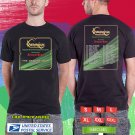 QUEENSRYCHE THE ORIGINS USA TOUR 2024.QUEENSRYCHE TOUR.BLACK TSHIRT UNISEX CODE RDF01