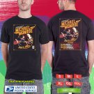 MICHAEL MONROE SWEDEN TOUR 2024.MICHAEL MONROE TOUR.BLACK TSHIRT UNISEX CODE RDF01
