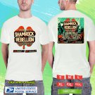 SHAMROCK REBELLION SILVERADO FESTIVAL 2024.SHAMROCK REBELLION FESTIVAL.WHITE TSHIRT UNISEX RDF01