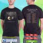INSOMNIUM NORTH AMERICA TOUR 2024.INSOMNIUM TOUR.BLACK TSHIRT UNISEX CODE RDF01