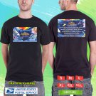 NEW HORIZONS CRUISE FESTIVAL 2024.NEW HORIZONS CRUISE MUSIC FESTIVAL.BLACK TSHIRT UNISEX CODE RDF01