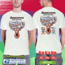 RENDEZVOUS SPRING MUSIC FESTIVAL 2024.RENDEZVOUS MUSIC FESTIVAL.WHITE TSHIRT UNISEX CODE RDF01