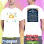ROOSTER WALK 14 MUSIC FESTIVAL 2024.ROOSTER WALK 14 FESTIVAL.WHITE TSHIRT UNISEX CODE RDF01
