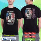 KIP MOORE NOMAD WORLD USA TOUR 2024. KIP MOORE TOUR. BLACK TSHIRT UNISEX RDF01