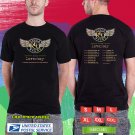 REO SPEEDWAGON AND LOVERBOY FALL TOUR 2024. REO SPEEDWAGON TOUR. BLACK TSHIRT UNISEX RDF01