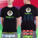 FONTAINES D.C. ROMANCE U.KINGDOM TOUR 2024. FONTAINES D.C. TOUR. BLACK TSHIRT UNISEX RDF01