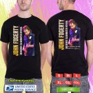 JOHN FOGERTY THE CELEBRATION LAS VEGAS TOUR 2025. JOHN FOGERTY. BLACK TSHIRT UNISEX RDF01