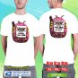 PEACH PIT THE MAGPIE AUSTRALIA TOUR 2025. PEACH PIT. WHITE TSHIRT UNISEX RDF01